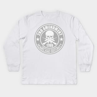 2nd Amendment - Homeland Security Kids Long Sleeve T-Shirt